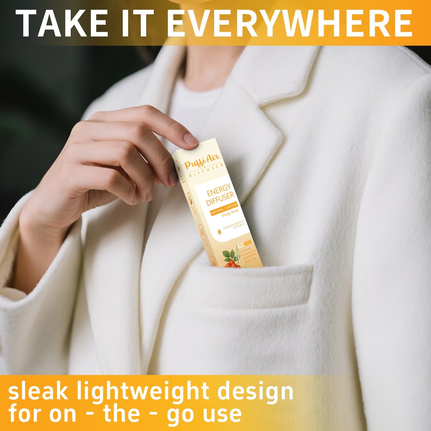 Energy Herbal Diffuser- 600 Uses