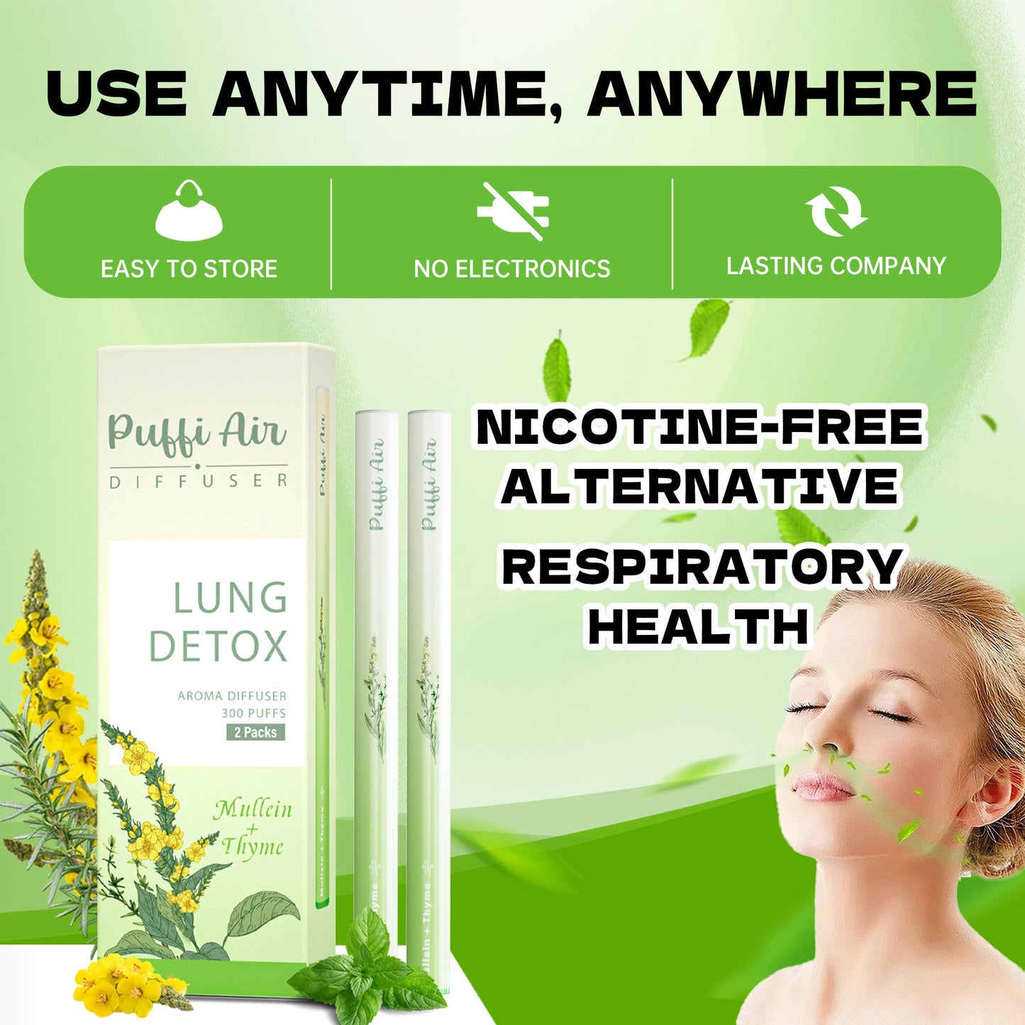 Lung Cleanse Diffuser - Buy 1 Stick Get 1 Free