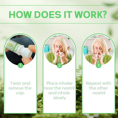 Respiratory System Care Set - Buy 1 Diffuser Get 1 Inhaler Free