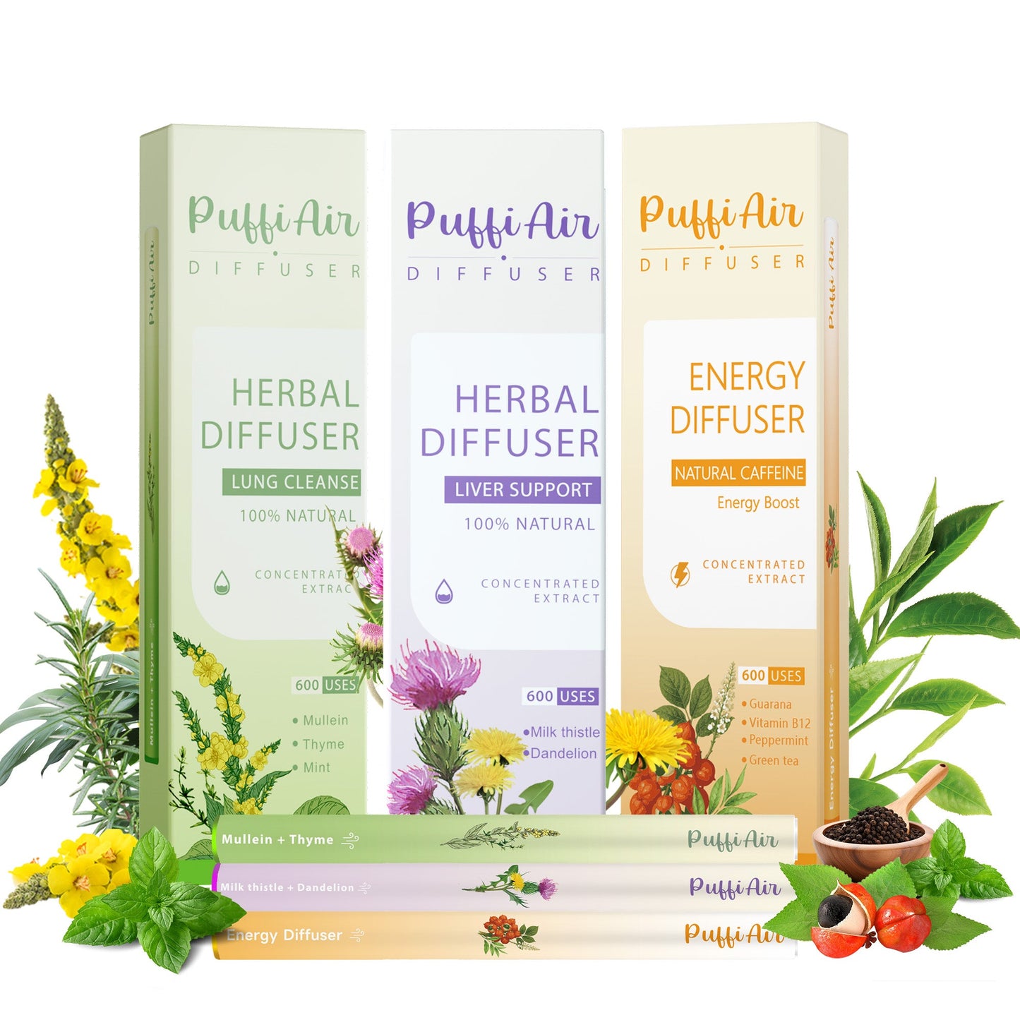 Aroma Diffuser Set – 3 In 1 Set