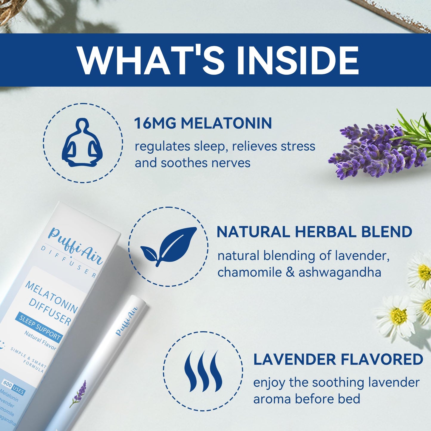 Melatonin Diffuser - 600 Uses